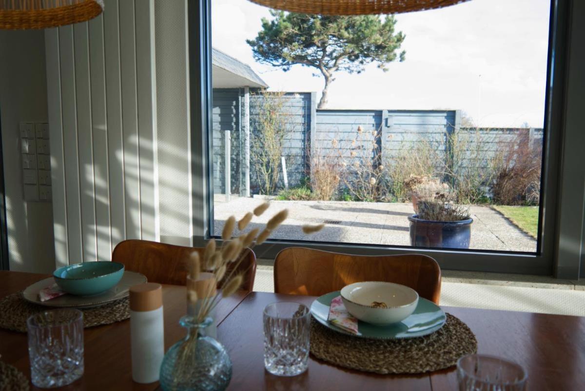 Inselblume 82 - Bungalow Am Suedstrand Mit Meerblick Burgtiefe auf Fehmarn Exterior foto